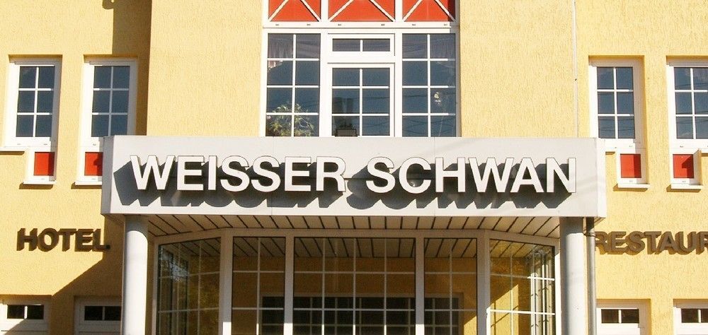 Hotel Weisser Schwan Ерфурт Екстериор снимка