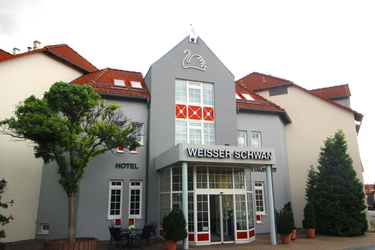 Hotel Weisser Schwan Ерфурт Екстериор снимка