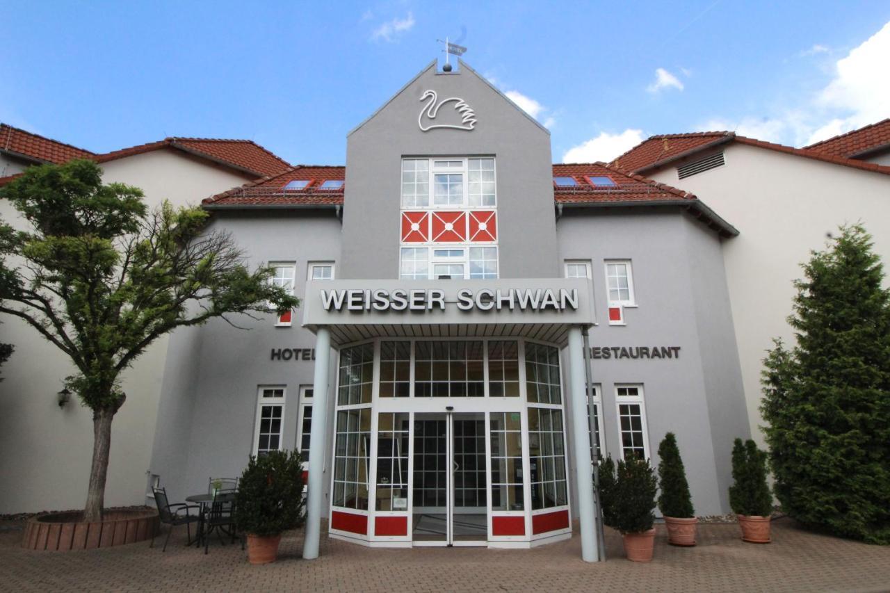 Hotel Weisser Schwan Ерфурт Екстериор снимка
